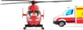 SIKU SUPER, Mercedes-Benz mentőautó és Eurocopter EC 145 helikopter játék szett