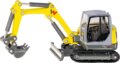 SIKU SUPER, Wacker Neuson ET65 játék lánctalpas kotrógép