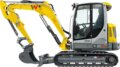 SIKU SUPER, Wacker Neuson ET65 játék lánctalpas kotrógép