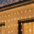 Home KKF1200D20M LED-es sziporkázó fényfüggöny, melegfehér, 20 m
