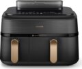 Philips SteamFry+ Dual NA552/00 forrólevegős sütő (9 l)