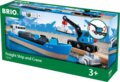 Brio World, Játék konténerszállító hajó darus teherautóval
