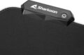 Sharkoon 1337 RGB V2 Gaming Mat 360 egérpad (gamer, fekete)