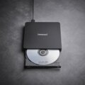 Intenso EOD 400D Slim külső USB DVD író, fekete