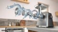 Bosch Serie 8 MFWS835M húsdaráló, 2500W, ezüst