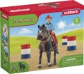 Schleich, Farm World, Cowgirl hordóverseny játékszett