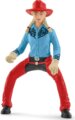 Schleich, Farm World, Cowgirl hordóverseny játékszett