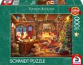 Schmidt, Mikulás ellenőrzi a kívánságlistát puzzle, 1000 darabos