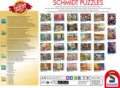 Schmidt, Pillangós játékok puzzle, 1000 darabos