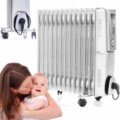 Volteno VO2820 olajradiátor, 13 tagú, 2500W