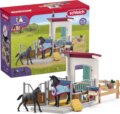 Schleich, Horse Club, Lóbox kancával és csikóval játékszett