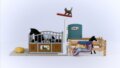 Schleich, Horse Club, Lóbox kancával és csikóval játékszett