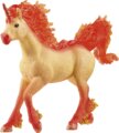 Schleich, Bayala, Elementa Tűz Unikornis mén játékfigura