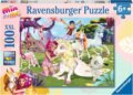 Ravensburger, Mia és én, Igazi Unikornis barátság puzzle, 100 darabos
