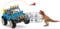 Schleich, Dinosaurs, Terepjáró Giganotosaurus dinóval és ketreccel játékszett