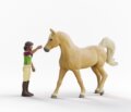 Schleich, Horse Club, Sarah & Mystery játékfigura
