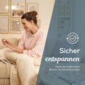 Beurer HD 72 elektromos melegítő takaró, 110W, elefántcsont