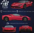 Ravensburger, Iconics - Ferrari SF90 Stradale 3D puzzle, 108 darabos
