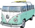 Ravensburger, Iconics - Volkswagen T1 króm kiadás, 3D puzzle, 162 darabos