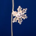 Home KAF50WW LED-es hópehely fényfüggöny, melegfehér, 1,35 m