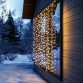 Home KAF400DWW DOT LED-es fényfüggöny, melegfehér, 2 m