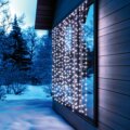 Home KAF400DWH DOT LED-es fényfüggöny, hidegfehér, 2 m
