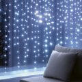 Home KIN210DWH DOT LED-es fényfüggöny, hidegfehér, 1,5 m
