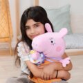 Simba, Peppa Pig, Mama Malac Evie-vel plüssfigura, 33 cm