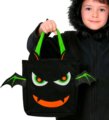 Denevér mintás cukorkagyűjtő táska
