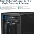StarTech ET91000SM20 Gigabit egymódusú médiakonverter