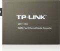 TP-Link MC111CS Fast Ethernet WDM egymódusú SC médiakonverter