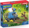 Schleich, Dinó elfogó lánctalpas jármű Dakotaraptorral játékszett