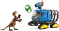 Schleich, Dinó elfogó lánctalpas jármű Dakotaraptorral játékszett