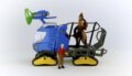 Schleich, Dinó elfogó lánctalpas jármű Dakotaraptorral játékszett
