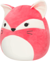 Squishmallows, Fifi vörös róka plüssfigura, 20 cm
