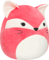 Squishmallows, Fifi vörös róka plüssfigura, 20 cm