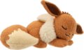 Pokémon, Eevee alvó plüssfigura, 13 cm