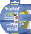 Extol Craft gyémánt vágókorong csempevágáshoz, 115mm