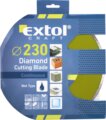 Extol Craft gyémánt vágókorong csempevágáshoz, 230mm