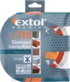 Extol Premium gyémánt vágókorong, 115mm