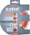 Extol Premium gyémánt vágókorong, 125mm