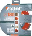 Extol Premium gyémánt vágókorong, 180mm