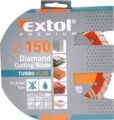 Extol Premium Turbo Plus gyémánt vágókorong, 150mm