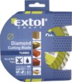 Extol Craft Turbo gyémánt vágókorong, 115mm