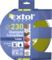 Extol Craft Turbo gyémánt vágókorong, 230mm