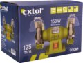 Extol Craft kettős Köszörűgép, 150W, 125mm