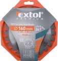 Extol Premium T24 körfűrészlap, 160mm