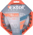 Extol Premium T24 körfűrészlap, 184mm