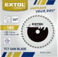 Extol Craft T36 körfűrészlap, 185mm