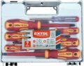 Extol Premium SL/PH szigetelt csavarhúzó készlet, 7 részes